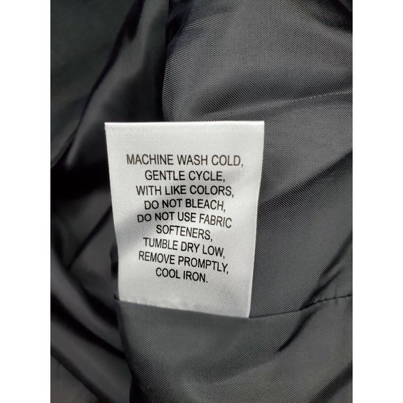 Cintas Men XL Charcoal Gray Men 2 Pocket Polyester Side Slit Suit Or Casual Vest - Picture 12 of 12